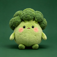 Peluche Légumes Mignons : Poivron, Pomme de Terre, Maïs, Brocoli – Peluches Personnalisées Amusantes – Cadeau Idéal