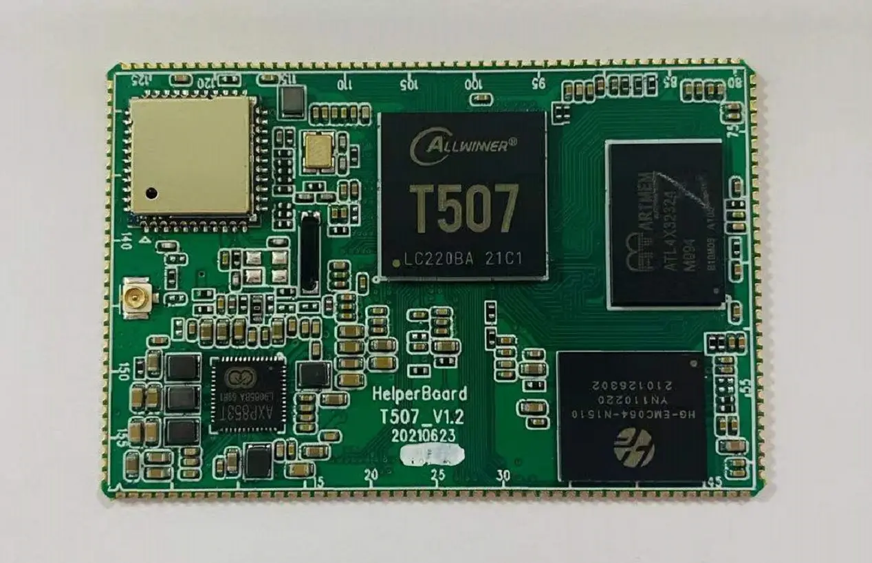 HelperBoard-placa base T507 Allwinner T5, base en android 10, linux, placa de desarrollo de código abierto y controlador