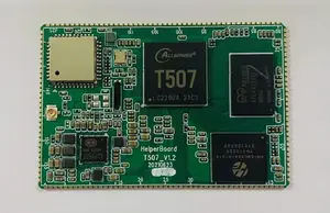 Helperboard placa de som, placa de som série t507 allwinner t5 com base em android 10, linux, fonte aberta, placa de desenvolvimento e driver