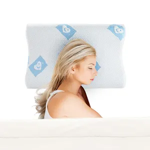 Popolare dolore cervicale riposo ortopedico Memory Foam Gel Cool Comfort cuscino del letto regolabile