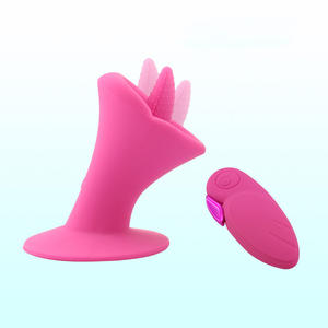 Uzaktan kumanda USB şarj dil yalamak vibratör seks oyuncakları kadınlar için 10 modları meme klitoris stimülatörü - Product Image 1