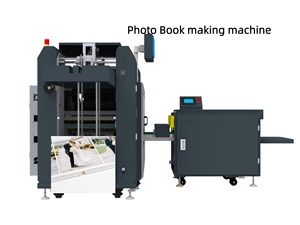 Nuova Macchina Automatica ad Alta Velocità per la Produzione di Album Layflat per <span class=keywords><strong>Libri</strong></span> Fotografici di Matrimonio/Album a Farfalla, Capacità 2200 Fogli/Ora - Product Image 3