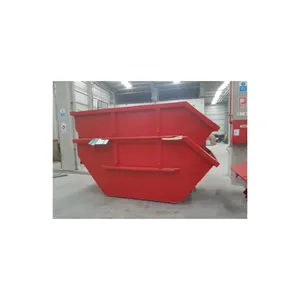 High-Powered Metal Garbage Skip Container Garbage Construction Skip Container Bin Colorful Waste Management Container