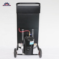 Machine de recyclage et de remplissage automatique de réfrigérant pour climatisation automobile, équipement d'entretien de fréon 110V/220V