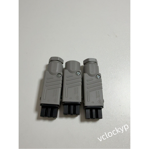 5x Conector de Cable Hirschmann 932 140-100 STAK 3 N Negro Usado - Product Image 4