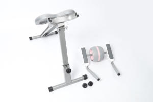 Set di attrezzature da palestra per Fitness con macchina con ruote addominali 2-in-1 per allenamento per uso domestico <span class=keywords><strong>Bodybuilding</strong></span> in gomma d'acciaio - Product Image 2