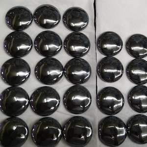 Hématite multicolore de 6 mm à 12 mm, taille cabochon ronde brillante, pour la fabrication de bijoux - Product Image 6