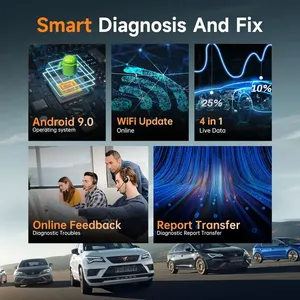 Lecteur de codes de diagnostic OBDII NT706 avec garantie d'un an pour une compatibilité universelle avec les voitures - Product Image 4