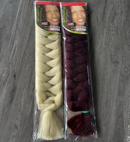 Extensions de cheveux tressés pré-étirés de 82 pouces, 165g, pour tresses africaines, lots de cheveux au crochet, extensions de cheveux torsadés Jumbo, vente en gros