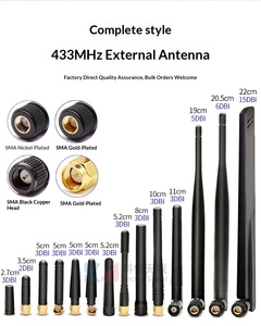 Antena Lora Omnidireccional de 400-470MHz 433MHz con Base Magnética para Comunicación por Internet, Amplificador de Señal de Radioaficionado - Product Image 5