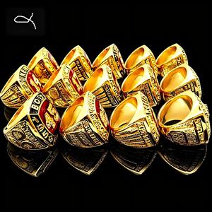 Bague de championnat de la Salle de prestige du baseball, 14 étoiles, avec boîte de présentation en bois, collection commémorative pour fans - Product Image 2