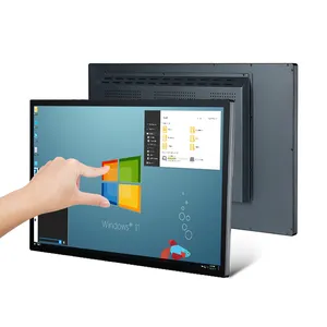 Quadro aberto 32in monitor lcd Processador Full HD i5 i7 tudo em um computador touchscreen 32 polegada com sistema operacional Win7 Win10 Win11 Linux