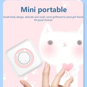 C15 미니 포켓 프린터 휴대용 Bt 무선 인스턴트 포토 프린터 지원 iOS 안드로이드 시스템 스마트 폰 인쇄 - Product Image 2