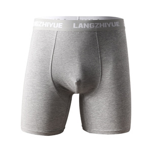 <span class=keywords><strong>Boxer</strong></span> da Uomo in Cotone Traspirante Anti-Sfregamento, <span class=keywords><strong>Taglie</strong></span> <span class=keywords><strong>Forti</strong></span> Extra-Large, Stile Sportivo a Gamba Lunga - Product Image 5