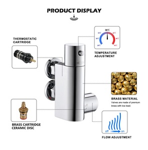 Латунный смеситель для душа - Product Image 4