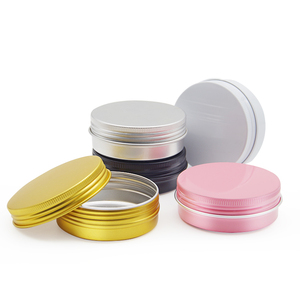 Contenants cosmétiques en aluminium métallique vides pour crème pour les mains et le visage, baume à lèvres, formats <span class=keywords><strong>5g</strong></span>, 10g, 15g, 25g, 30g, 50g, 80g, 100g, 120g, 150g, 200g, 250g - Product Image 1
