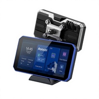 Système de navigation et d'enregistrement universel pour moto Aoocci C9 Pro Max, écran 6 pouces, 1080P AHD, étanche IP67, double AHD 1080P, CarPlay