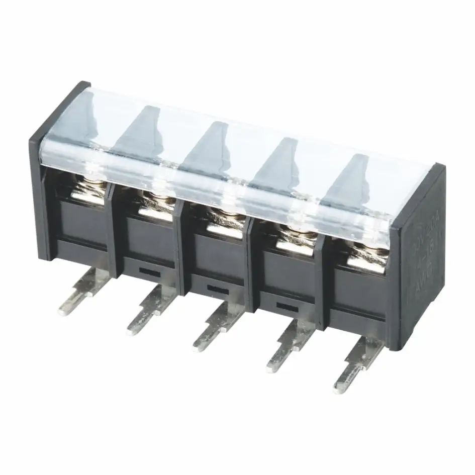 Barrera de bloque de terminales Conector de abrazadera de elevación de 11,0mm/Bloque de terminales de barrera ()