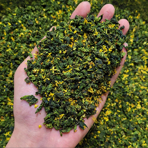 Thé Oolong naturel de Taïwan au Osmanthus, Thé Oolong Guihua en vrac, saveur florale d'Osmanthus, mélange de Thé <span class=keywords><strong>Tieguanyin</strong></span> d'Anxi de haute montagne - Product Image 1