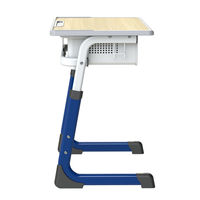 Meubles scolaires réglables en hauteur, bureau et chaise d'étude pour salle de classe, ensembles scolaires en bois pour les élèves