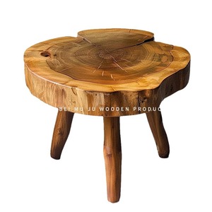 Shan Bei Mu Ju Wooden <b>Stool</b> Round Solid <b>Wood</b> Home Furniture Eco Friendly Design Adult Use - Product Image 4
