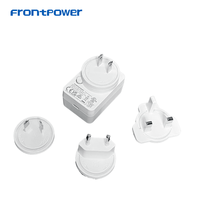 Adaptateur interchangeable Frontpower USB-C 5V 1A 1.5A 2A 2.5A 3A 3.5A, chargeur Type C 5V 3A avec certifications UL/FCC/CE/UKCA/SAA/PSE