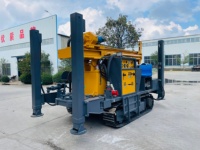 Foreuse de puits d'eau durable et résistante à la corrosion, modèle Max 260m, équipement de forage