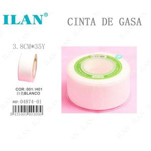 Nastro Gasa 3,8 cm x 35 iarde Bianco per Uso Medico - Product Image 1