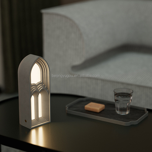 Gothic phong cách cảm ứng chuyển đổi bê tông bảng đèn cổ điển sang trọng stepless mờ cạnh giường ngủ nghiên cứu trang trí đèn với mẫu đóng gói - Product Image 4