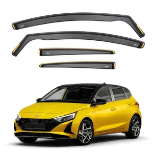 Deflettori Vento per <span class=keywords><strong>Hyundai</strong></span> <span class=keywords><strong>I20</strong></span> MK3 2020-2027 Set 4 Pezzi <span class=keywords><strong>Accessori</strong></span> Visiere - Product Image 1