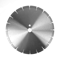 Lame de scie circulaire à double face lisse de qualité industrielle 180 mm, revêtue de diamant et de titane, pour la découpe du marbre, du granit et de la pierre