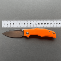 Nouveau modèle 2026 Couteau pliant durable avec manche G10 et lame D2, outil de survie tactique haute performance, ouverture assistée, DIY OEM