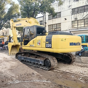 Excavatrices sur chenilles d'occasion d'origine japonaise, machine de 22 tonnes, mini Komatsu PC220-8 d'occasion, 40 35 30 50 70 78 excavatrices à vendre - Product Image 4