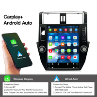 Autoradio STWEI pour Toyota Land Cruiser Prado 150 2010 -2013 Écran tactile Lecteur multimédia vidéo Navigation GPS Stéréo Carplay