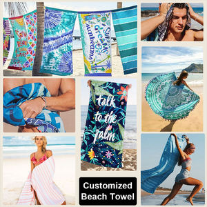 High-Quality Printed Custom Logo Promotional Pool <strong>Towel</strong> Custom Logo Text Beach <strong>Towel</strong> for Company Logo Gift - Product Image 2