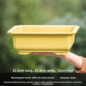 Maceta de Bambú con Diseño Floral de Aves al Estilo <span class=keywords><strong>Chino</strong></span>, de Zisha Henan, para Bienvenida de Invitados, Venta al Por Mayor de Fábrica Lebao - Product Image 6