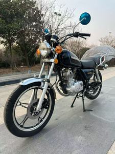 Motocicleta de Calle Suzuki GN125, Refrigerada por Aire, Monocilíndrica, Alta Capacidad de Carga, Rendimiento Confiable >80km/h, Clásica y Duradera - Product Image 2