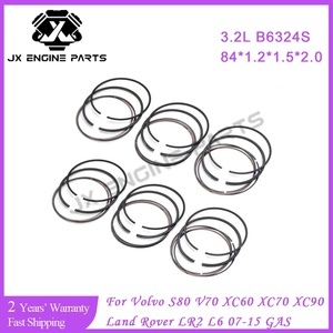 B6324S Motor 84mm Piston Segman Seti Volvo <span class=keywords><strong>3.2</strong></span> S80 V70 XC60 XC70 XC90 Land Rover LR2 07-15 3.2L için - Product Image 2