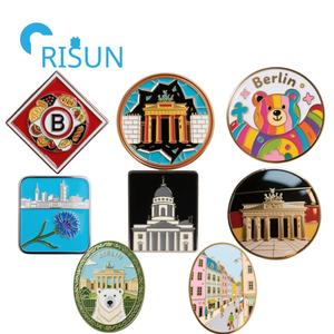 Imán <span class=keywords><strong>de</strong></span> metal <span class=keywords><strong>de</strong></span> Berlín, recuerdo personalizado, imán <span class=keywords><strong>de</strong></span> nevera <span class=keywords><strong>de</strong></span> capital típico alemán Deutschland, imanes <span class=keywords><strong>de</strong></span> nevera <span class=keywords><strong>de</strong></span> construcción <span class=keywords><strong>de</strong></span> Berlín 3D - Product Image 1