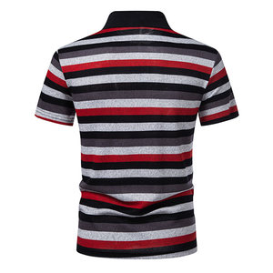 078 2026 Ultimo Stile di Abbigliamento Estivo da Uomo, Camicie a Maniche Corte con Motivo a Righe di Alta Qualità - Product Image 6
