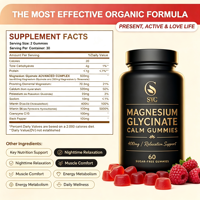 Suplemen Permen Kunyah SYC BIO Magnesium Glycinate untuk Relaksasi Malam Hari, Formula Penunjang Relaksasi, 60 Permen Kunyah Bebas Gula, Harga Pabrik