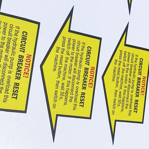 מדבקות זיהוי לתיקון צמיגים, עמידות למים ושמן, עם דבק חזק, לגליל גומי - Product Image 2