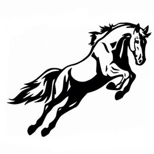<span class=keywords><strong>Pegatina</strong></span> de vinilo para <span class=keywords><strong>coche</strong></span>, 19,1x15,2 cm, <span class=keywords><strong>caballo</strong></span> saltador poderoso, <span class=keywords><strong>pegatina</strong></span> divertida, calcomanía reflectante láser, pegatinas 3D para decoración de <span class=keywords><strong>coche</strong></span> y motocicleta - Product Image 5