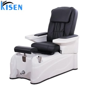 Kisen Beauty Salon Equipment Modern Electric Foot Chair Spa Massage Manicure Pedicure Chair - Product Image 3