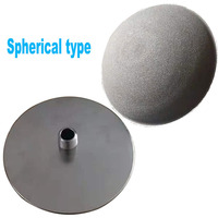 Diffuseur de métaux poreuses, OD 150mm en titane et SS 316L