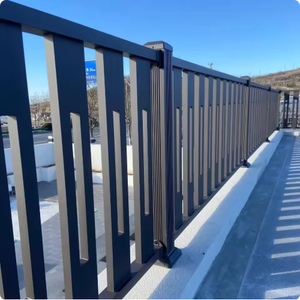 装飾的な熱処理レーザーカットアルミ手すりパネルバルコニーと階段パウダーコーティング - Product Image 6