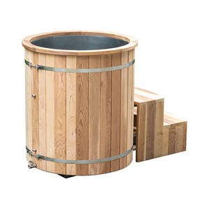 Bañera de inmersión fría comercial de cedro rojo para recuperación, con filtro y enfriador WiFi de 1hp, venta al por mayor directa de fábrica - Product Image 6