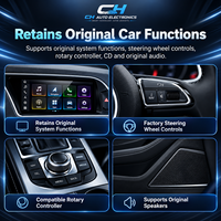 Pour Audi A5 S5 2009-2016 Qualcomm Snapdragon 680 Écran 8,8 pouces Android 15 Lecteur multimédia vidéo GPS de navigation pour voiture