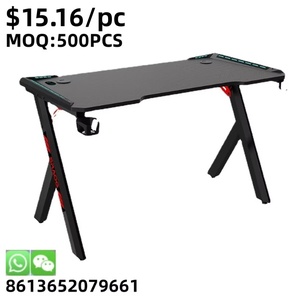 TSF moderno Nuevo diseño precio de fábrica ordenador MDF muebles escritorio metal interior ordenador mesa de oficina al por mayor - Product Image 4