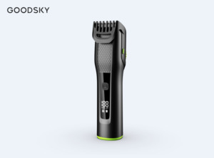 GOODSKY Tondeuse à Barbe Électrique Professionnelle Rechargeable avec Écran LED, Guides Ajustables, pour Homme - Product Image 4